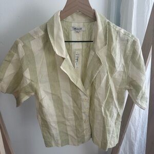 Madewell Linen Button-Up Shirt